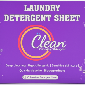 Clean Laundry Detergent Sheets: No Plastic, No Mess!!